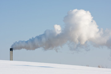 Image showing Industrial smoke