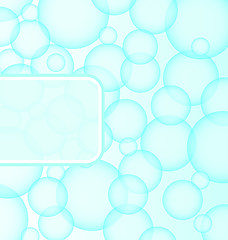 Image showing abstract soap ball with bubble