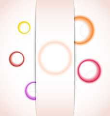 Image showing abstract background with multicolor bubble