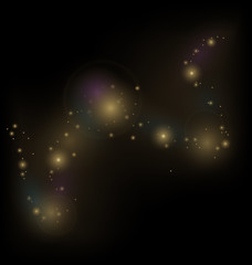 Image showing abstract background with cosmic dust