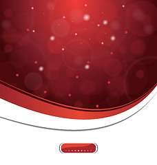 Image showing abstract background with transparent circkles and emblem