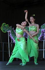 Image showing Chinese dancers