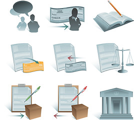 Image showing Accounting icons