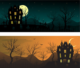 Image showing Halloween background illustration