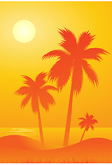 Image showing Tropical background