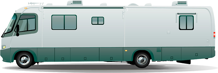 Image showing Motorhome camper vehicule