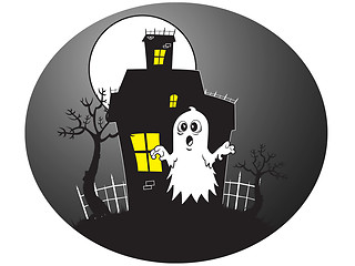 Image showing Halloween background illustration