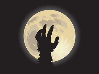 Image showing Halloween background illustration