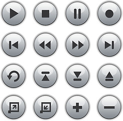 Image showing Glossy Media buttons