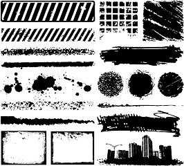 Image showing Vector grunge frame