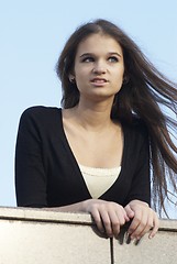 Image showing Young beautiful woman