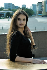 Image showing Young beautiful woman