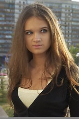 Image showing Young beautiful woman