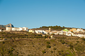 Image showing Tarbena village