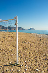 Image showing Beach volley