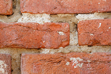 Image showing red brick wall texture