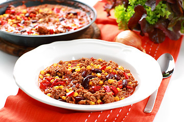 Image showing Chilli con carne