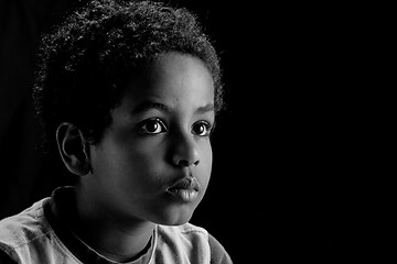 Image showing Portrait of a young boy