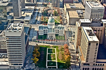 Image showing Aerial view of St. Louis