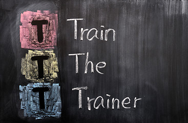 Image showing Acronym of TTT for Train the Trainer