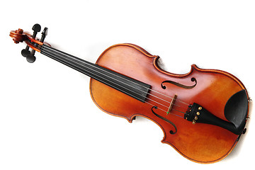 Image showing old violin