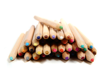 Image showing color crayons 