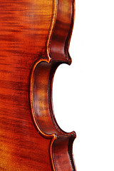 Image showing violin details