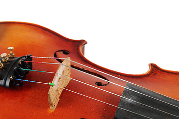 Image showing violin details