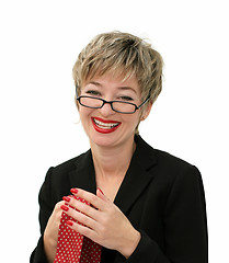 Image showing Smiling businesswoman