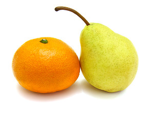 Image showing Mixed Fruits Isolated on White