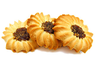 Image showing a cookies with jam