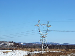 Image showing electrical grid near field