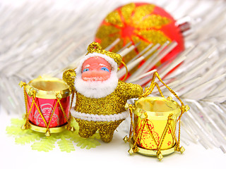 Image showing Santa Claus doll 