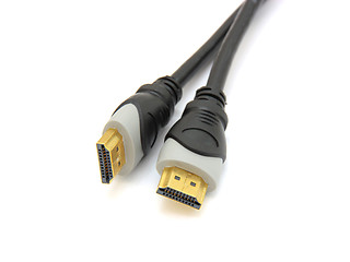 Image showing Professional Golden HDMI cable