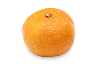 Image showing tangerine on white background.