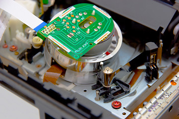 Image showing electronic spare part head VCR