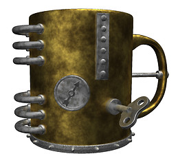 Image showing steampunk mug
