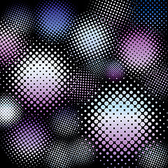 Image showing Abstract halftone background. EPS 8