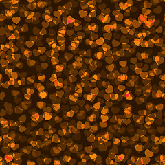 Image showing Valentine seamless hearts pattern. EPS 8