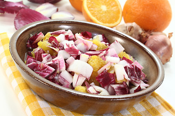 Image showing chicory salad