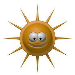 Image showing grin sun