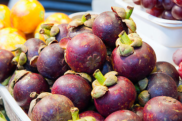 Image showing Mangosteen Fruits