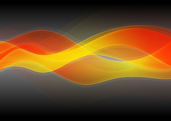 Image showing Vector wavy backdrop