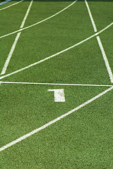 Image showing running track