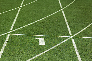 Image showing running track