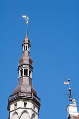 Image showing Spire of the Tallinn Town Hall