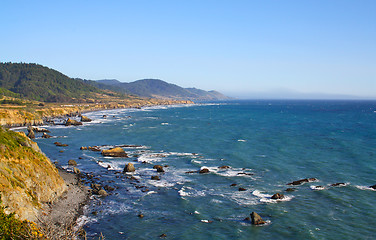 Image showing West Coast Sea