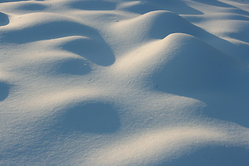 Image showing Snow dune