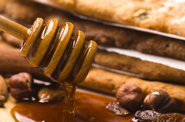 Image showing Homemade honey cakes