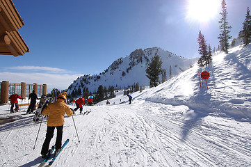 Image showing Ski resort